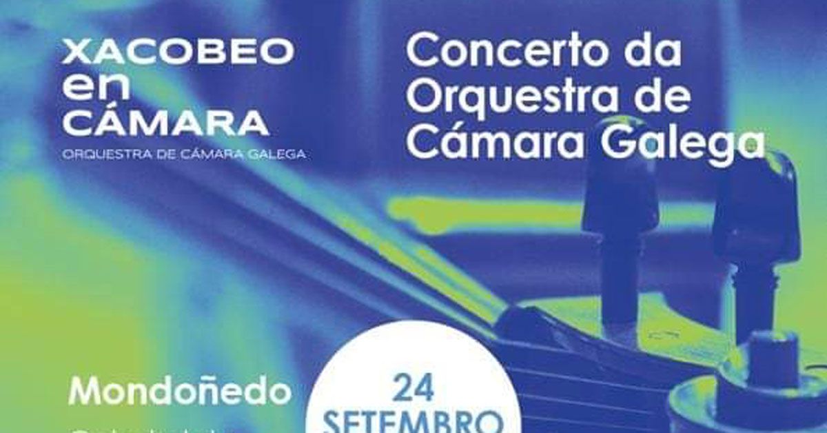 concerto orquestra camara galega mondonedo portada