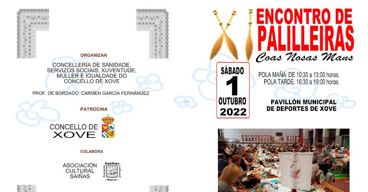 encontro palilleiras xove 2022 cartel