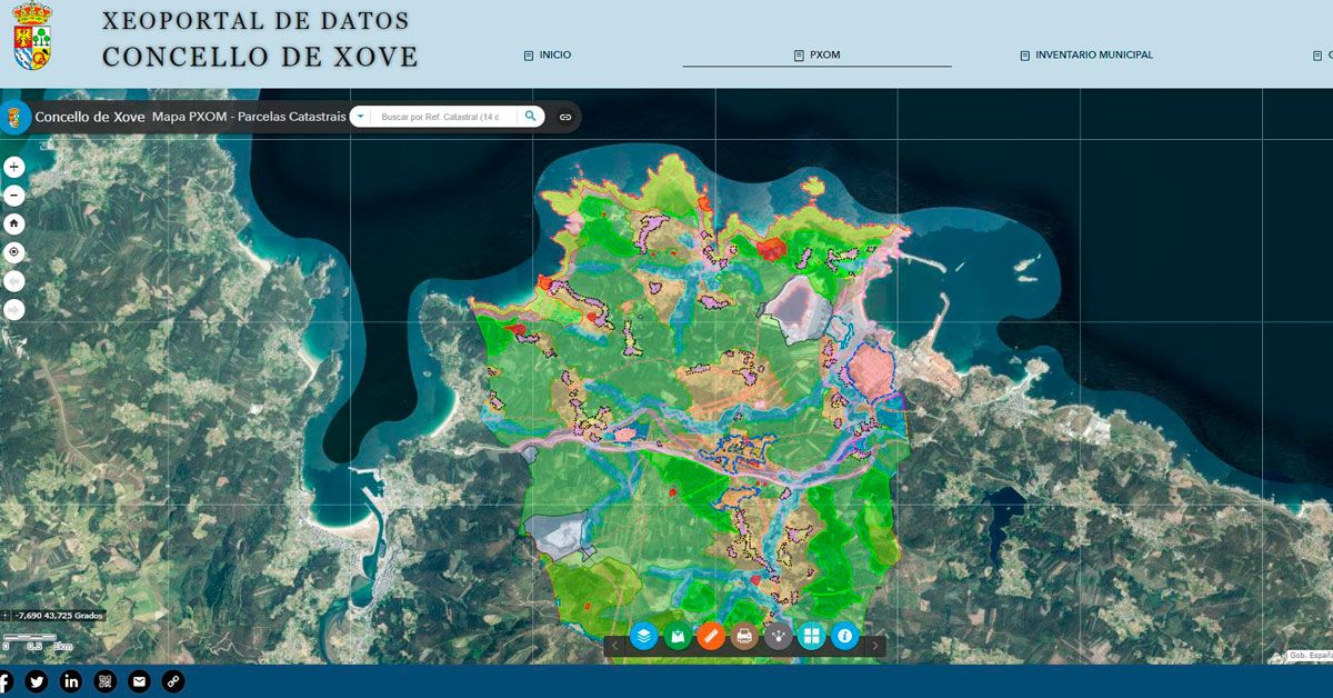 xeoportal datos Xove 1