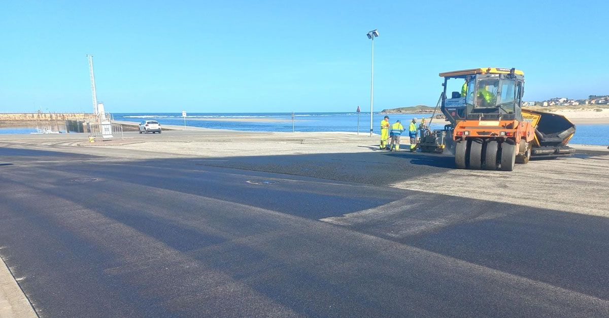 150323 OBRA QUE EXECUTA PORTOS DE GALICIA EN PORTO CHICO