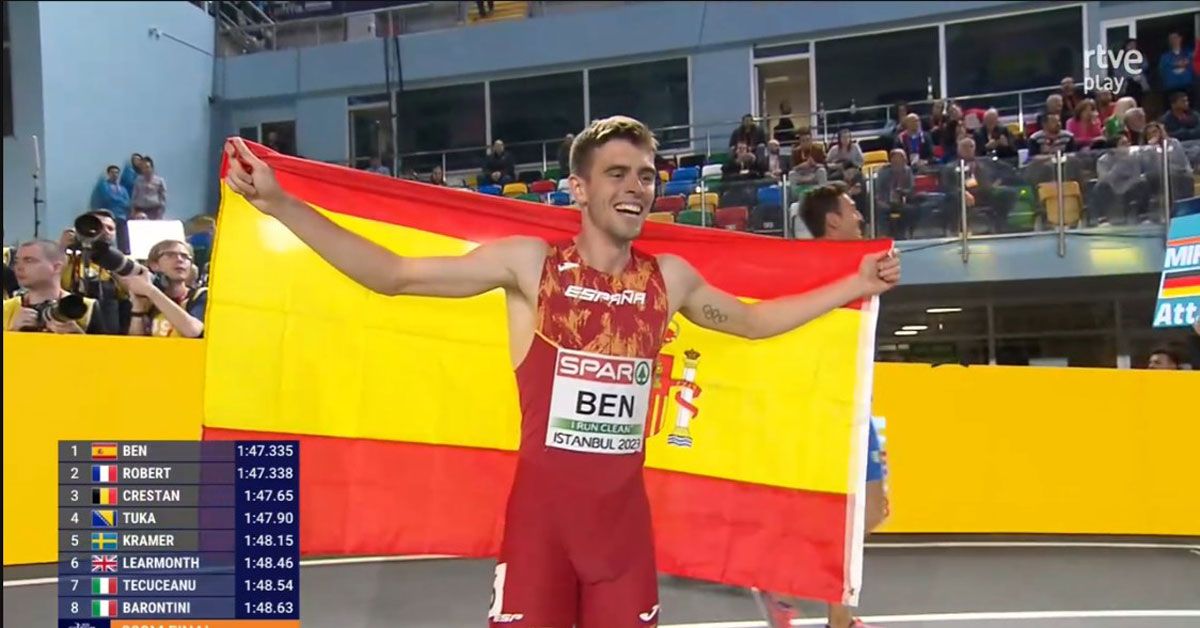 Adrian Ben camion de europa 800 m . 2023