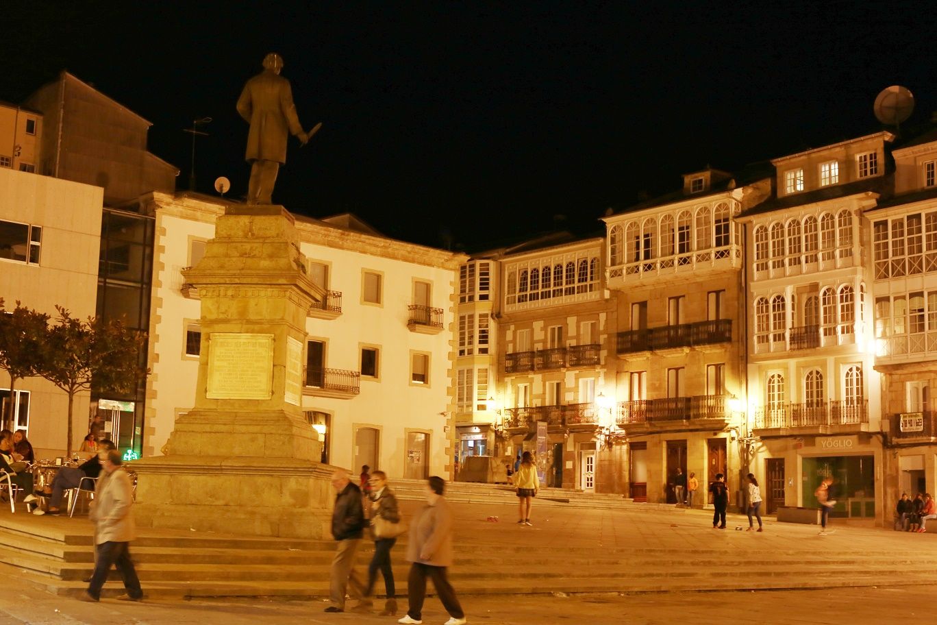 Viveiro de noite vista