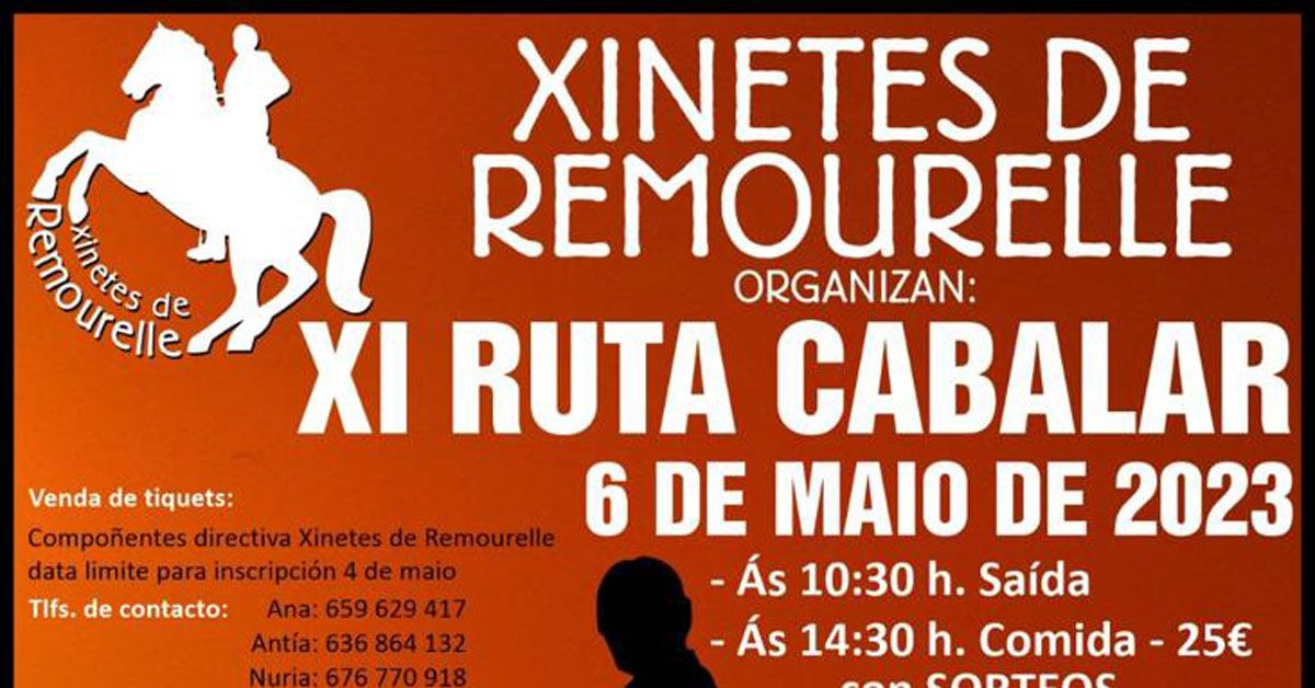 XI Ruta cabalar de Remourelle Ribadeo 2023