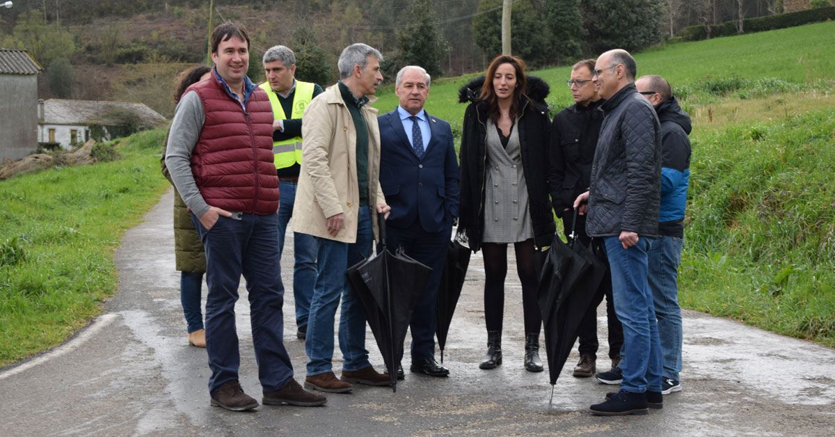 visita a Arante, en Ribadeo