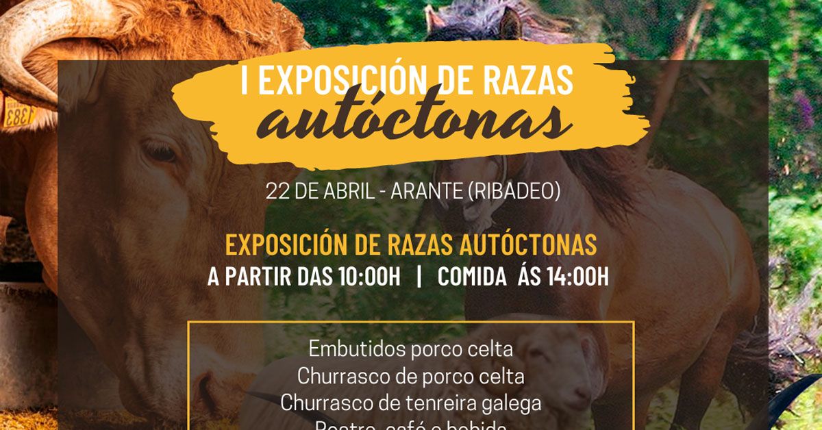 1 I Exposición de razas autóctonas en Arante 2023