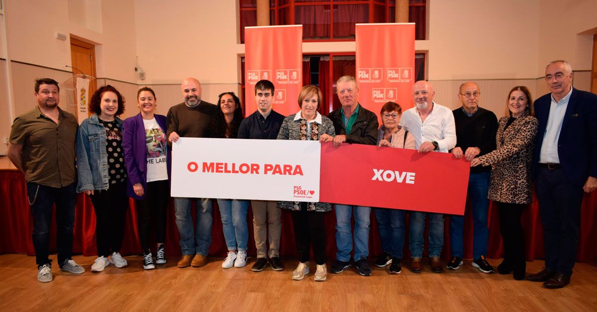 Xove PSOE candidatura