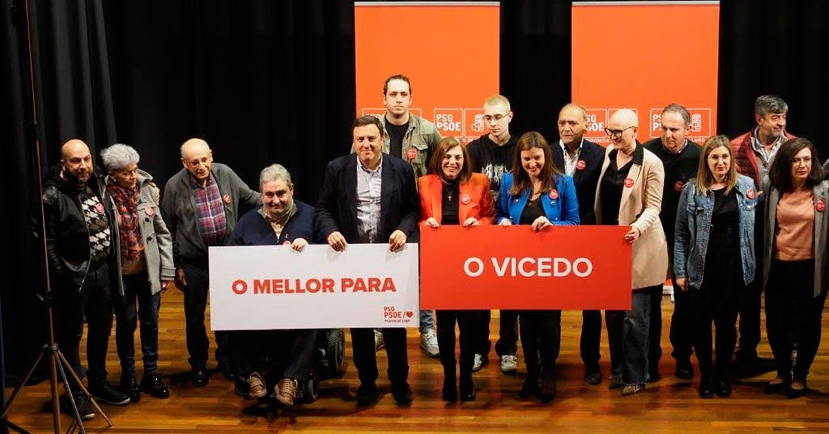 presentacion psoe vicedo con formoso