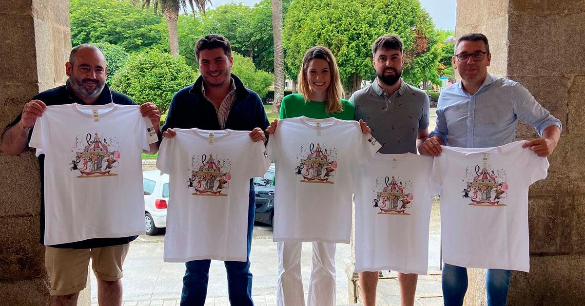 2023 ribadeo camisetas festas patronais