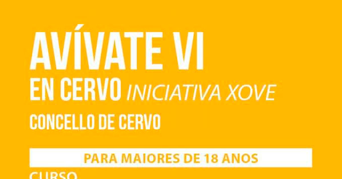 curso monitor tempo libre cervo