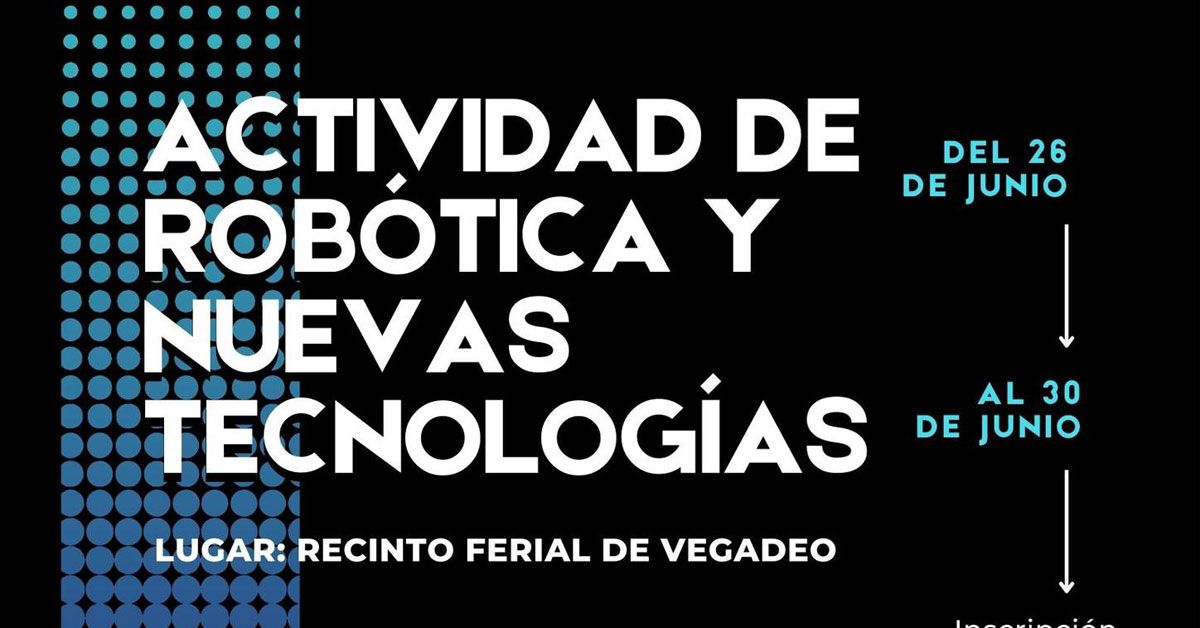 curso robotica vegadeo