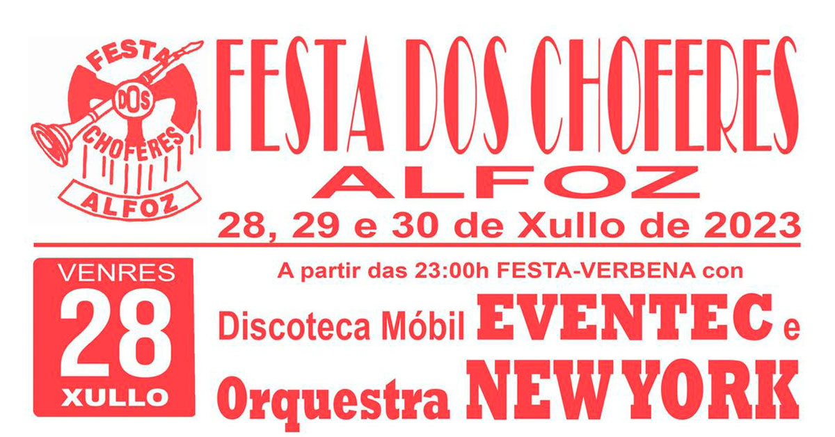 festas dos choferes alfoz