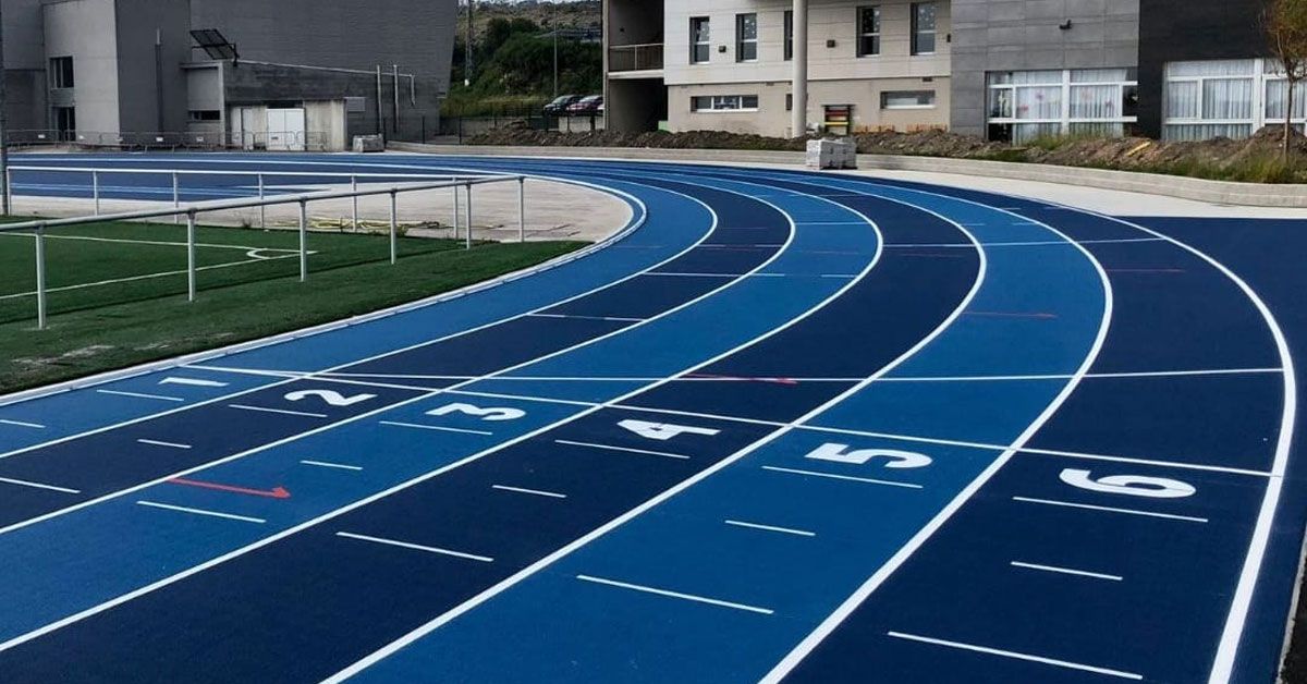 Estadio Municipal de A Veiga en San Ciprian atletismo sportflex