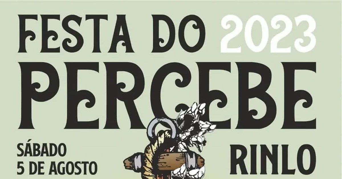 Rinlo festa percebe 2023