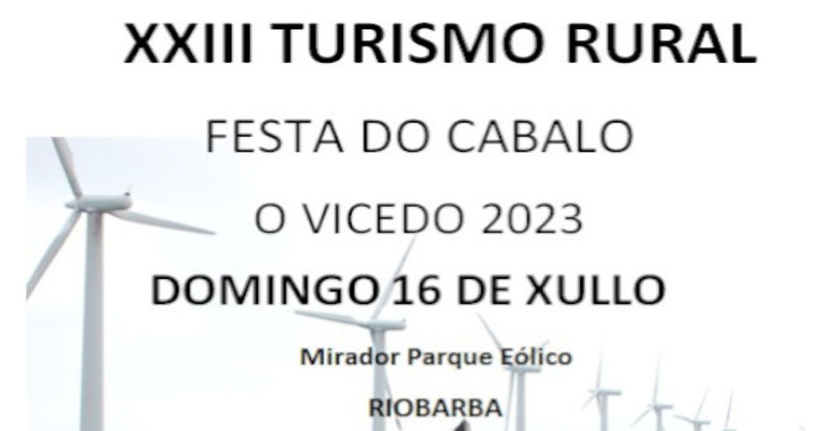 festa turismo rural vicedo 2023