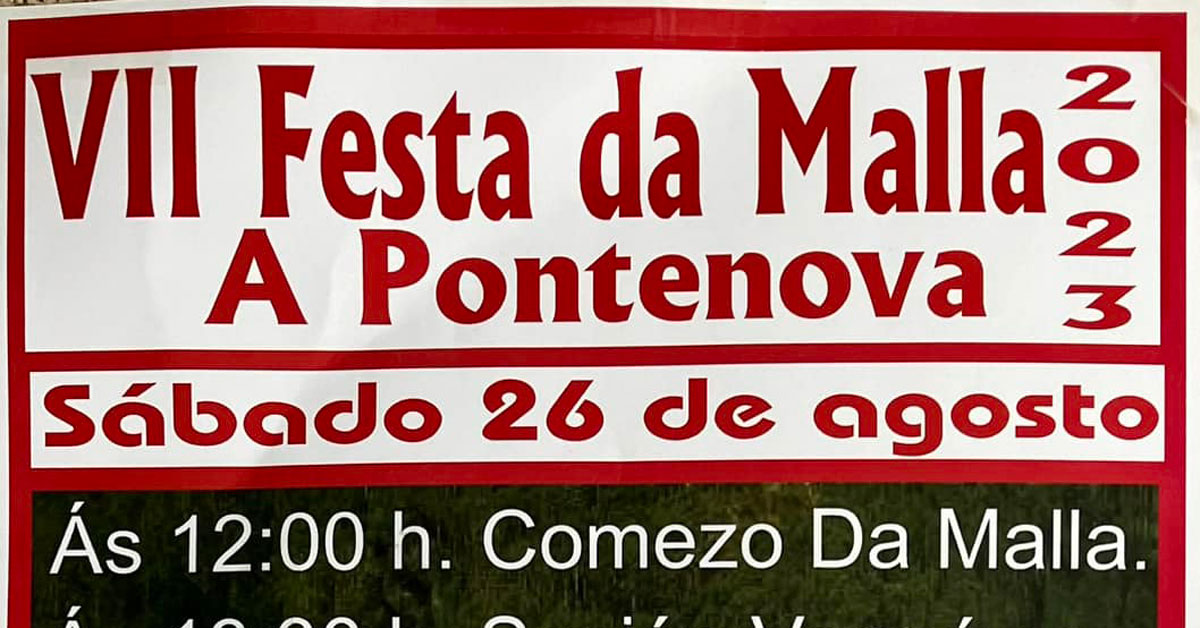 festa malla pontenova 2023