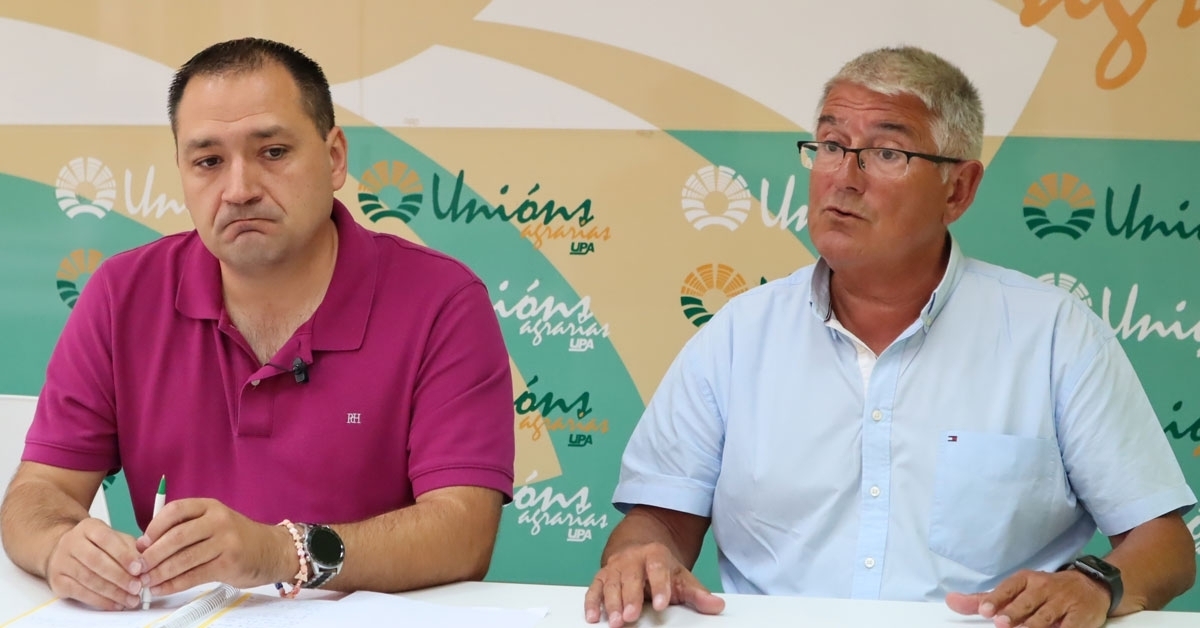 rolda de prensa unions agrarias