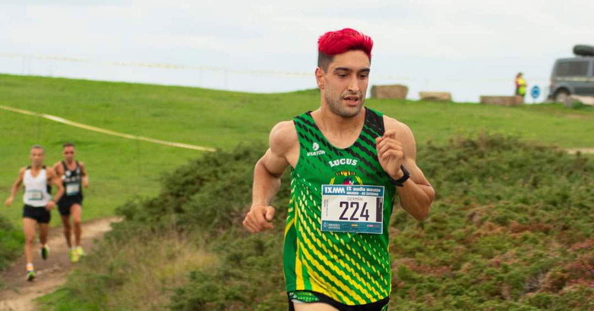 180923 Foto Germán López gañador media maratón ribadeo 2023