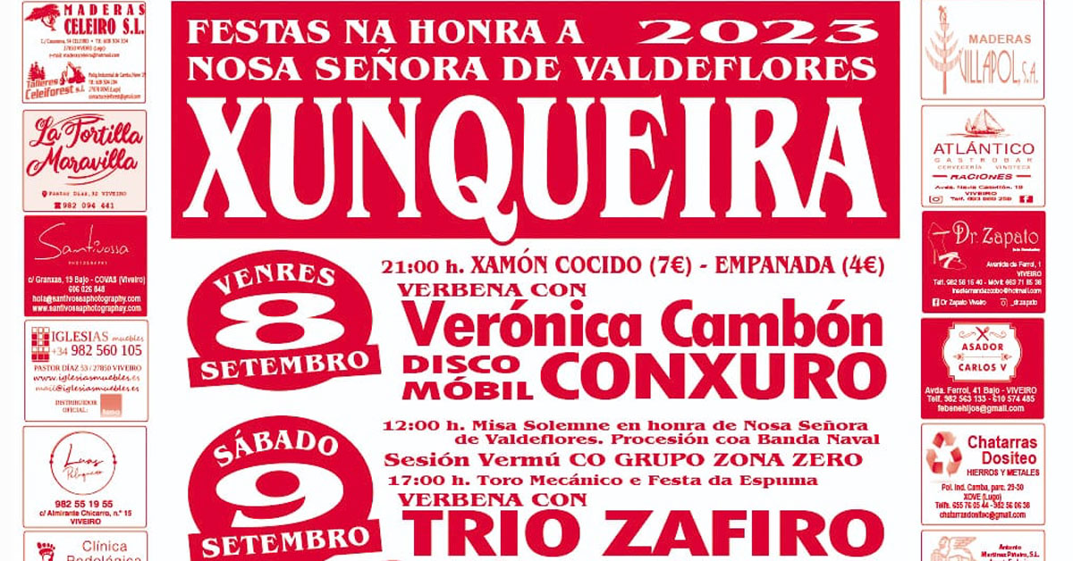 Festas Xunqueira viveiro 2023