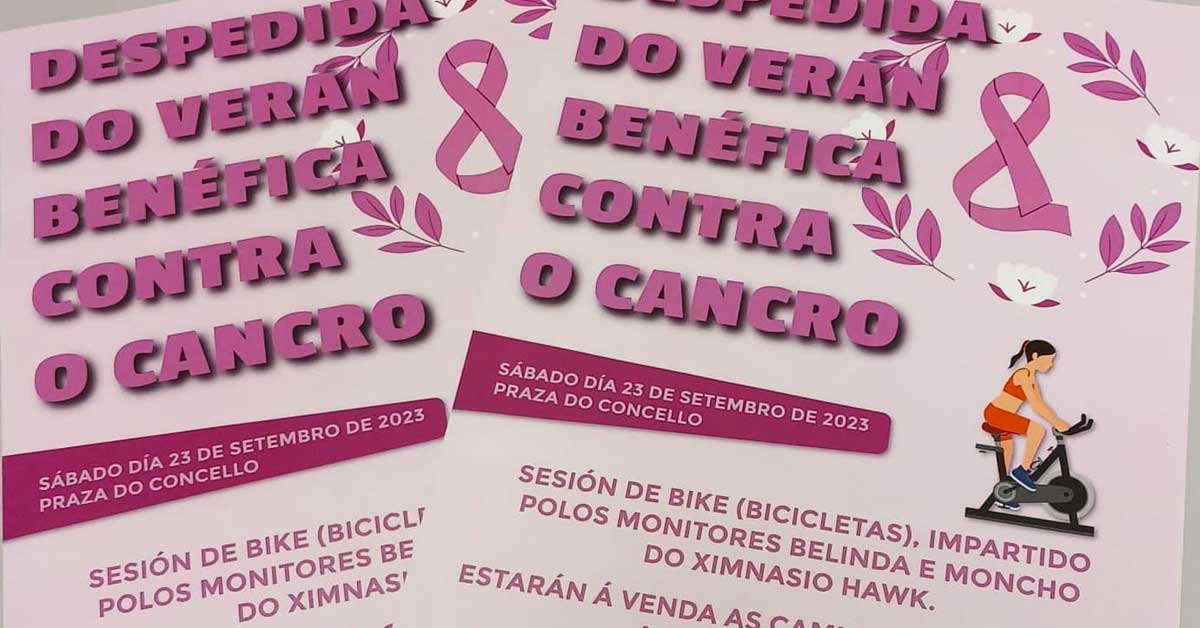 despedida do veran benefico contra o cancro