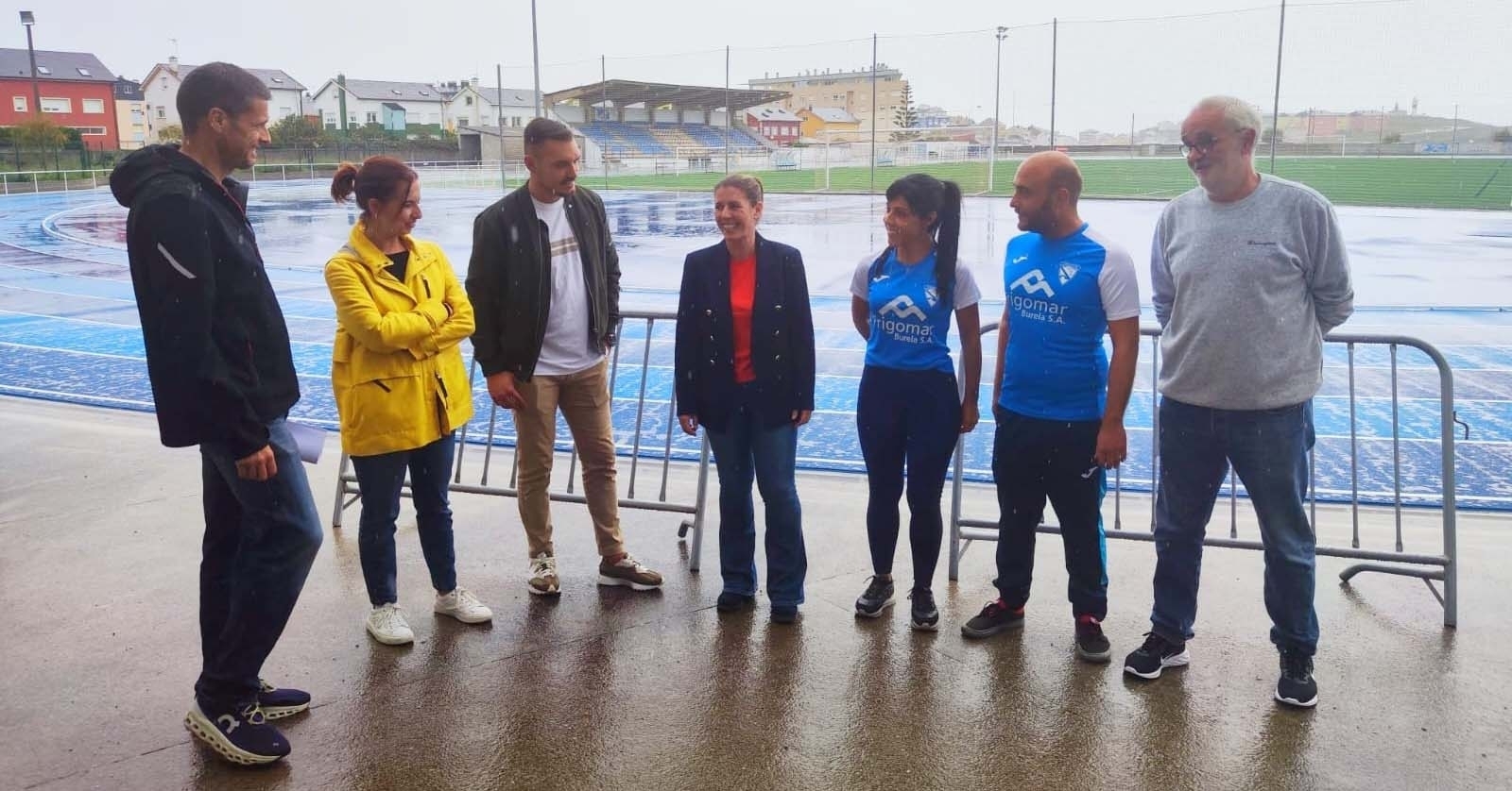 Complexo Deportivo da Veiga en San Ciprián reunion clubs deportivos