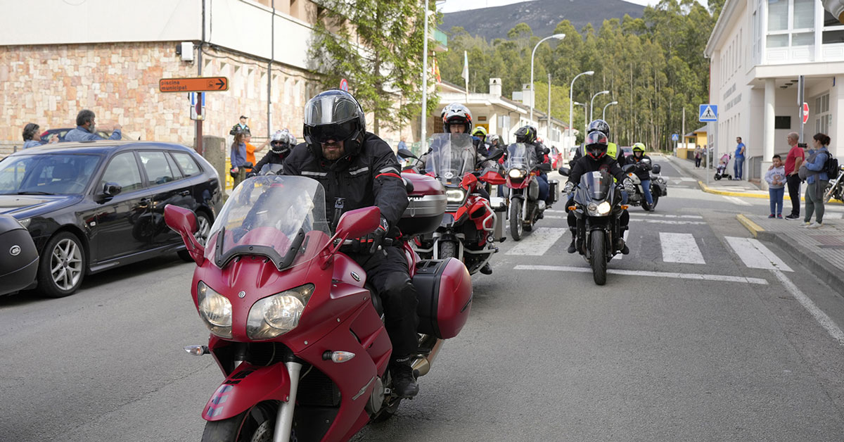 Concentracion de motos O Valadouro