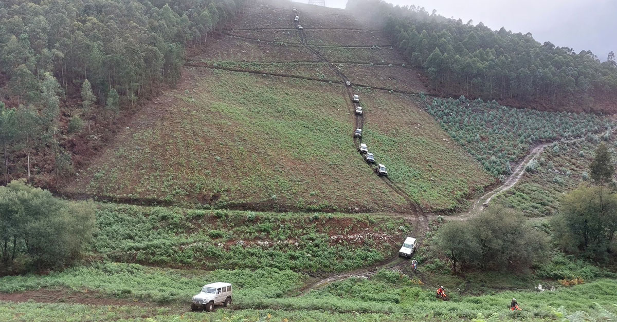 Os Correcamiños 4x4 Foz quad monte