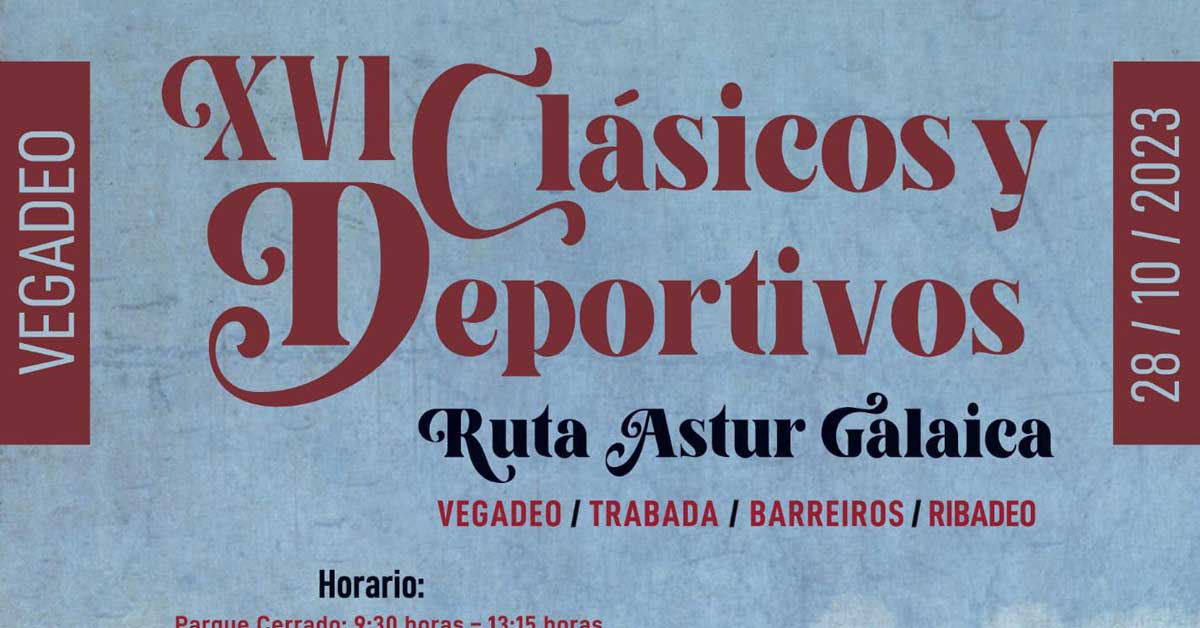 XVI Clasicos deporivos ruta astur galaica vegadeo 2023