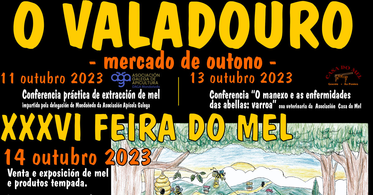 portada o valadouro feira mel cartel 2023