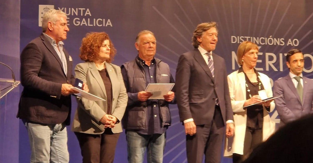 _Viveiro CF recibiu a Distinción ao Mérito Deportivo de Galicia