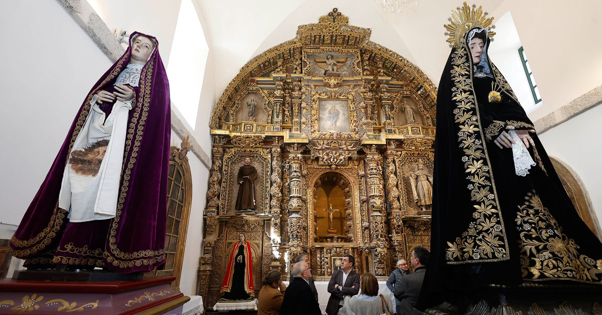 RETABLO DA CAPELA DA VENERABLE ORDE TERCEIRA DO ANTIGO CONVENTO DE ALCÁNTARA EN MONDOÑEDO 2024