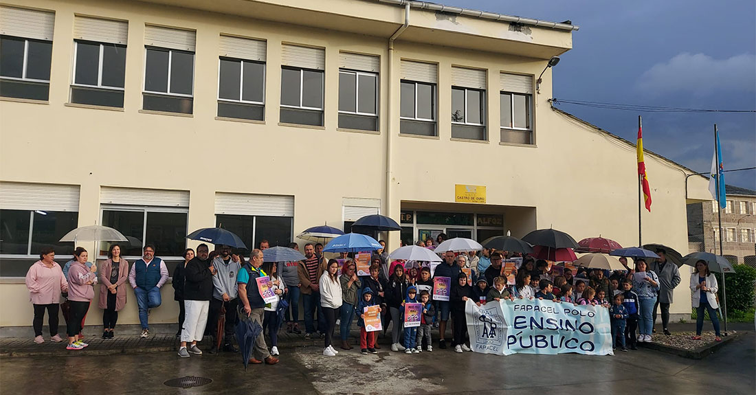 manifestación-ceip-castro-de-ouro-alfoz