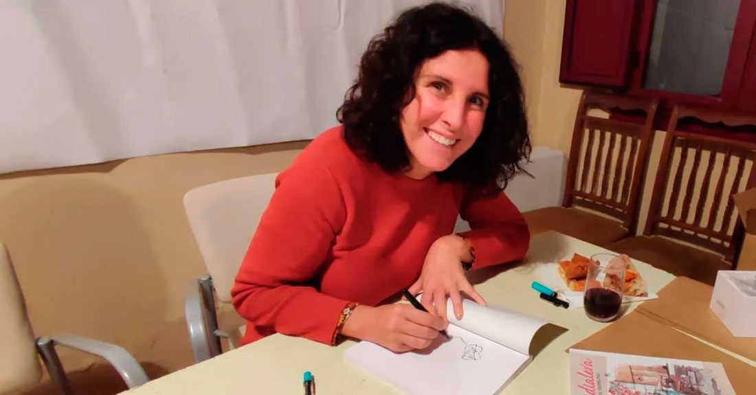 Ana-Moreiras-ilustradora-Burela-pregoeira-festas-2025