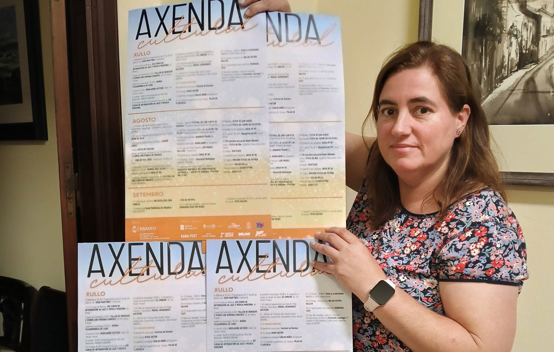Ribadeo cultura 3 trimestre 2025 BEGOnA-SANJURJO-AXENDA-2025