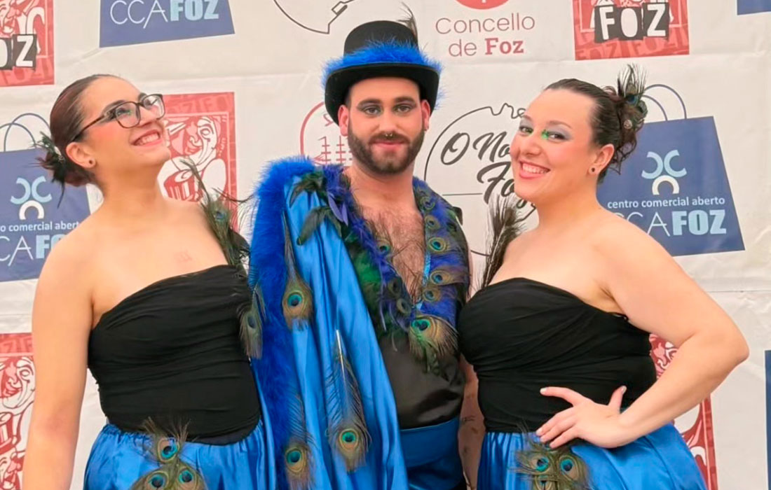 Dereck-rei-entroido-Foz-2025