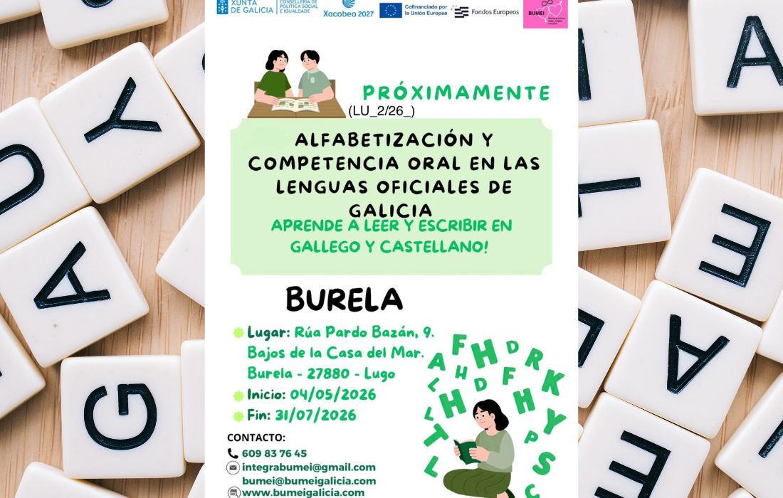 BURELA curso alfabetización