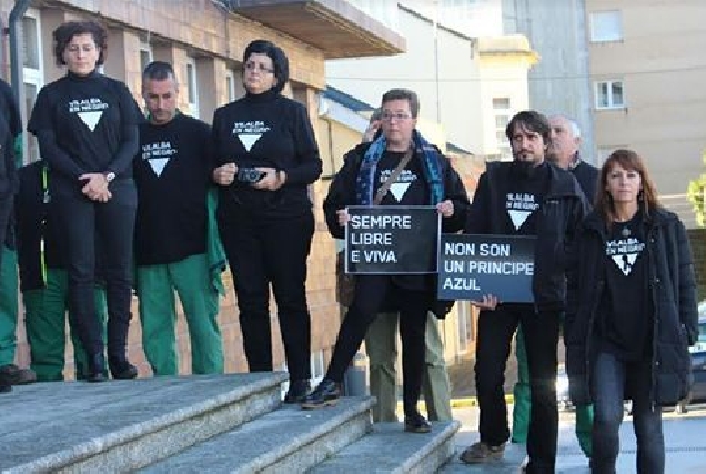 Vilalba, comprometida contra a violencia de xénero nun dos actos da pasada campaña Vilalba en Negro.