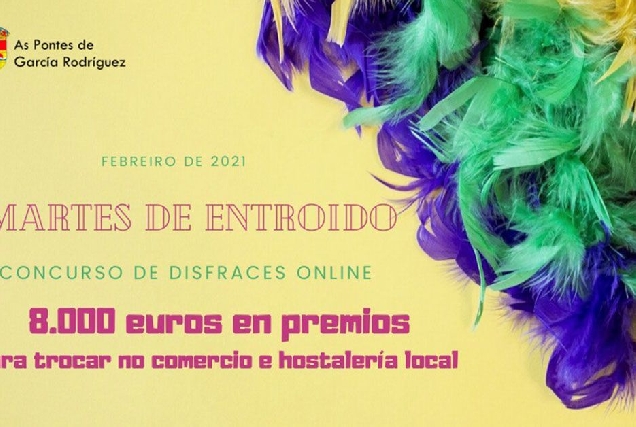 cartel entroido As Pontes