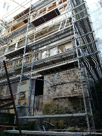 edificio ruina rosalia de castro viveiro