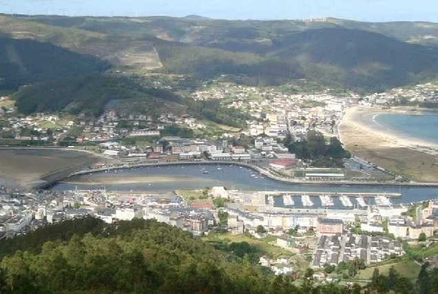 ria de viveiro vista aerea