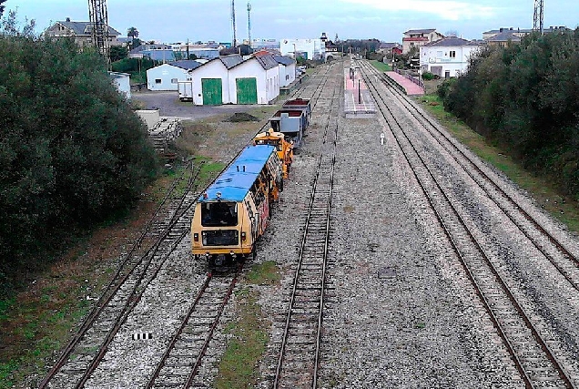 Estación de ferrocarril de Ribadeo vía estreita