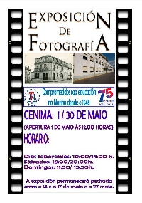 exposicion cenima foz 75 anos colexio pilar