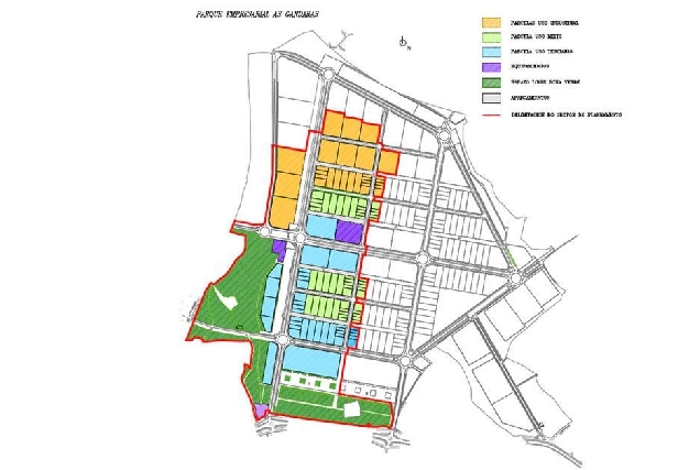 mapa poligono as gandaras