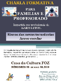 charla casa da cultura foz