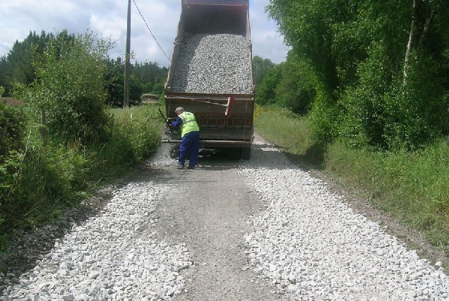 obras caminos friol