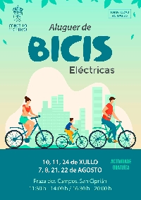 aluguer bicis cervo