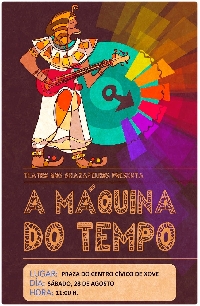 xove a maquina do tempo teatro