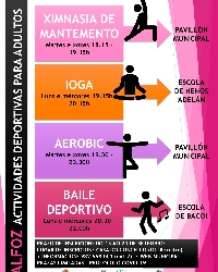 actividades outubro alfoz ximnasia