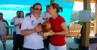 club bolos xove1 gines recibindo trofeo