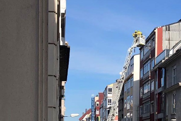 incendio avenida coruna lugo bombeiros portada