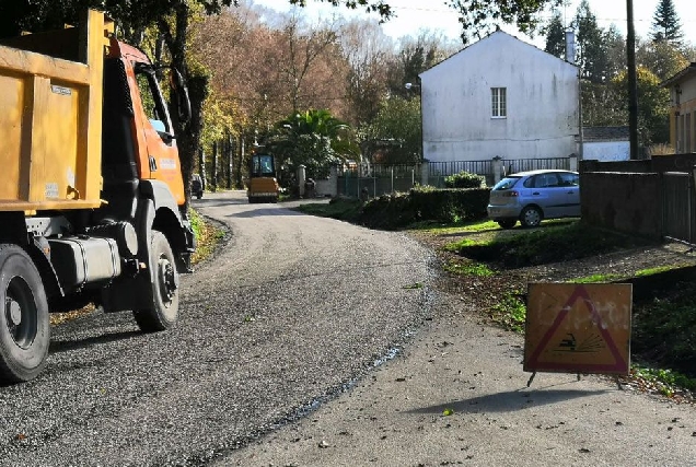 obras mellora estrada parga santalla guitiriz